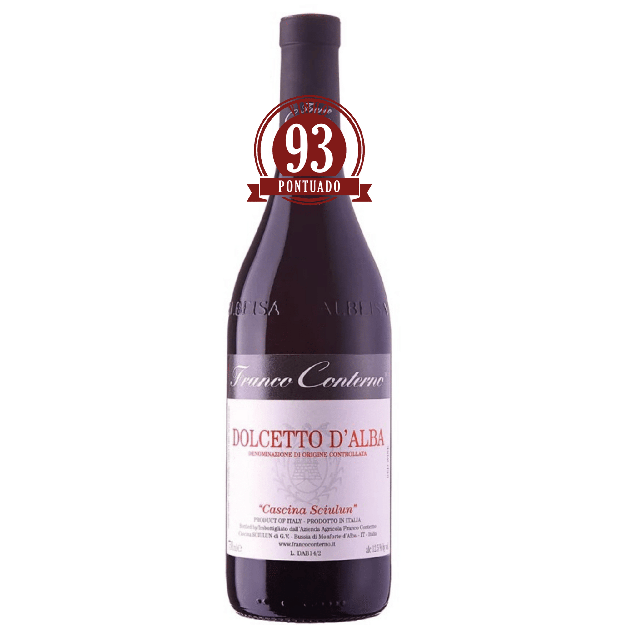 Franco Conterno - Dolcetto D’alba Cascina Sciulun D.O.C, Piemonte, Italia 2021 - SmartBuyWines.com.br